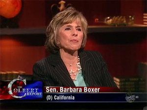 Sen. Barbara Boxer