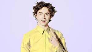 Timothée Chalamet with Bruce Springsteen & the E Street Band