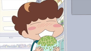 Yuzuhiko and a Melon