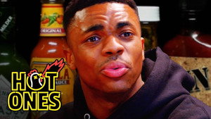 Vince Staples Delivers Hot Takes While Eating Spicy Wings