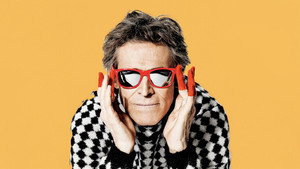 Willem Dafoe with Katy Perry