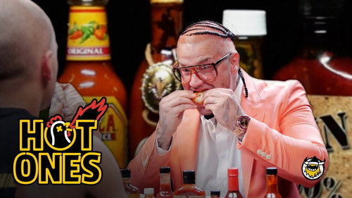 Hot Ones - S2E9: Riff Raff Goes Full Burly Boy on Some Spicy Wings