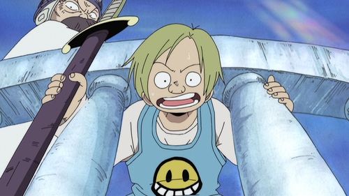One Piece - S5E140: Residents of the Land of Eternity! The Pumpkin Pirates!