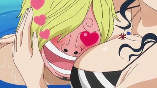 One Piece - S14E528: Excitement Blow-out! Sanji's Life Under Threat!